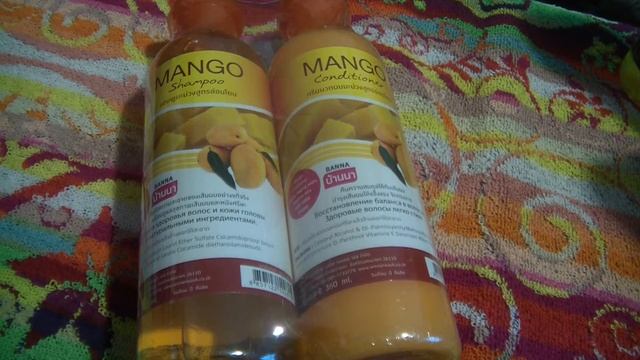 Шампунь + Кондиционер "Манго" с экстрактом желтого манго. "Mango Shampoo and Condicioner". 2х380 ml смотреть онлайн