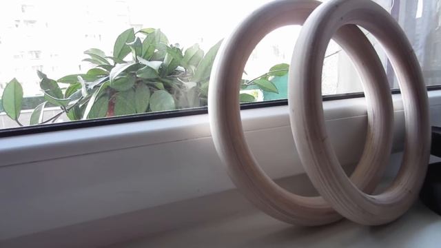 Кольца гимнастические деревянные. Опыт покупки через eBay. Выбор, установка, совет смотреть онлайн