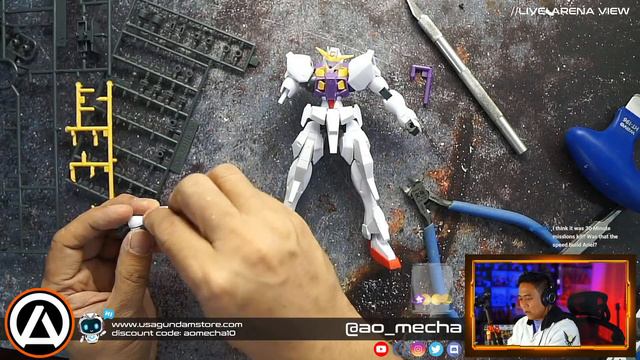 AO_MECHA LIVE: BACKLOG BUILDER S02E04 HG CB-002 RAPHAEL GUNDAM смотреть онлайн