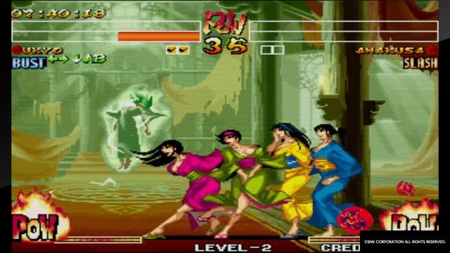 ACA NEOGEO SAMURAI SHODOWN IV смотреть онлайн