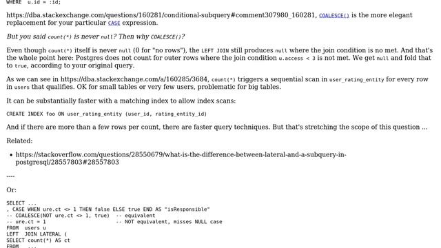 Databases: conditional subquery (2 Solutions!!) смотреть онлайн