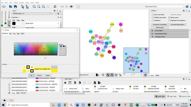 Cytoscape PPI Network layouts | High quality network Figures for Publication | Bioinformatics смотреть онлайн