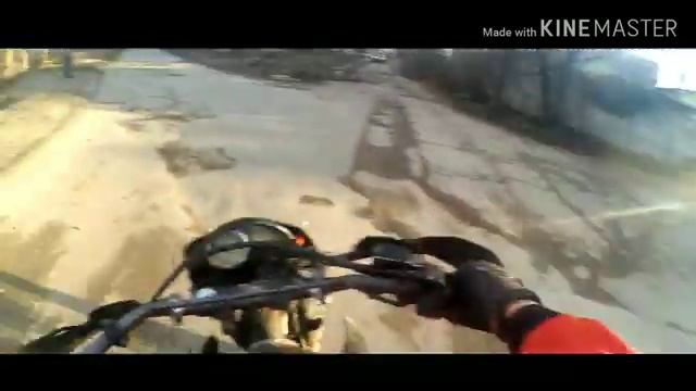 Катаю на GEON 250 ( сломал мотоцикл) ЖЕСТЬ!!!!!! смотреть онлайн