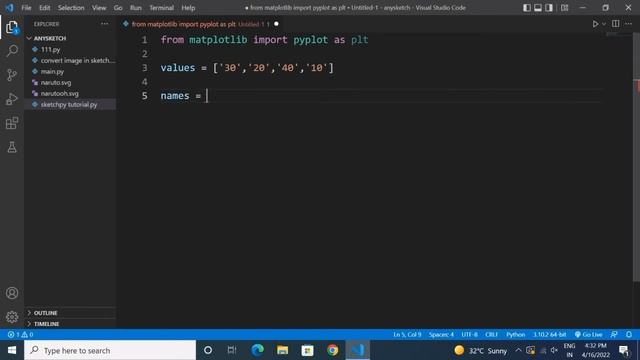 How to make Pie chart in python| python Matplotlib tutorial смотреть онлайн