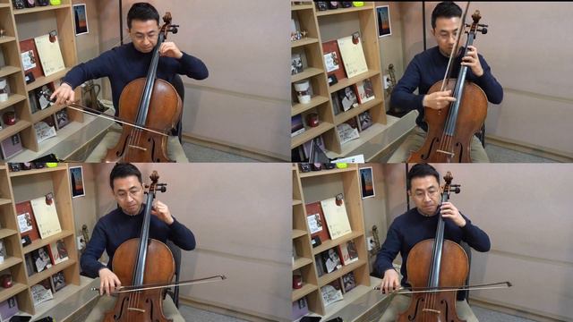 [첼로연주] Air on the G String, Aria Cello / J.S. Bach смотреть онлайн
