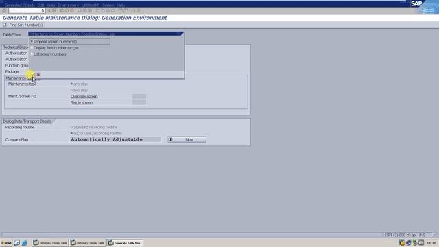 SAP ABAP: Views. Maintenance view. смотреть онлайн