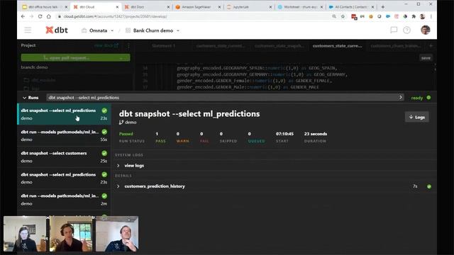 Deep dive on 2 packages, dbt-ml-preprocessing & dbt-expectations, Omnata & Calogica Data & Analytic смотреть онлайн