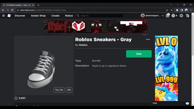 *FREE* How to get Roblox Sneakers - Gray in Roblox Avatar Shop смотреть онлайн