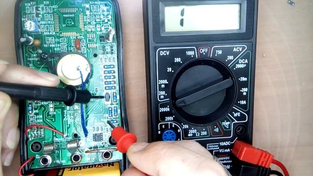 РЕМОНТ MASTECH MAS830L (ЗАМЕНА РЕЗИСТОРОВ) смотреть онлайн
