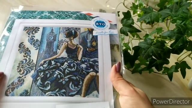 Вышивка в апреле:6 новых наборов, процессы. смотреть онлайн