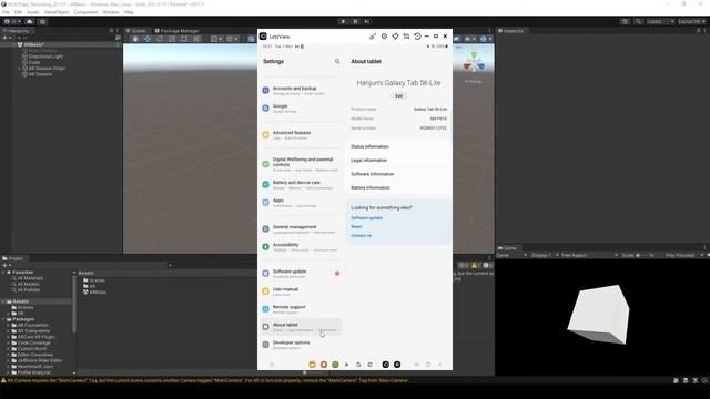 Unity AR Tutorial: AR Foundation - Deploy to Android смотреть онлайн