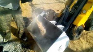 Бетономешалка на мини погрузчик