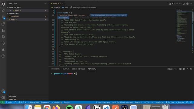 Devlog #5 - Generate Data From Google Books API смотреть онлайн