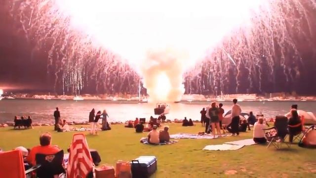 Эпичные кадры: в Сан-Диего произошёл сбой и 18-минутное шоу фейерверков закончилось за 25 секунд