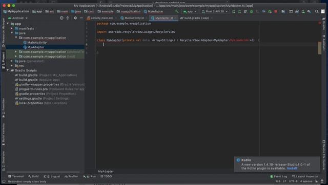 [Part 10] Kotlin Android tutorial for beginners: Introduction to recyclerview смотреть онлайн