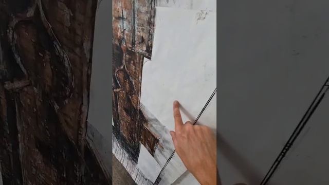 Обрезки белого ? и надежда на перерождение #картин из ? видавших виды в свежих . Эдуард Кичигин смотреть онлайн