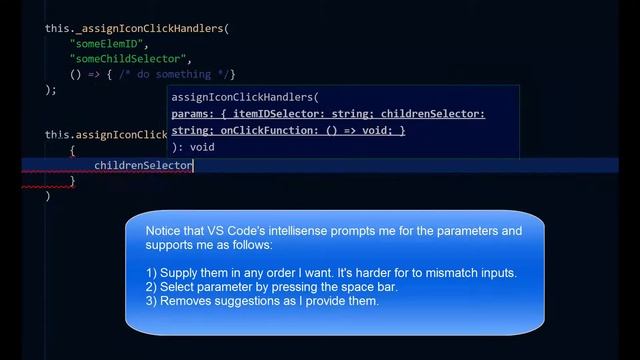 Using Objects as Parameters to Functions in TypeScript смотреть онлайн