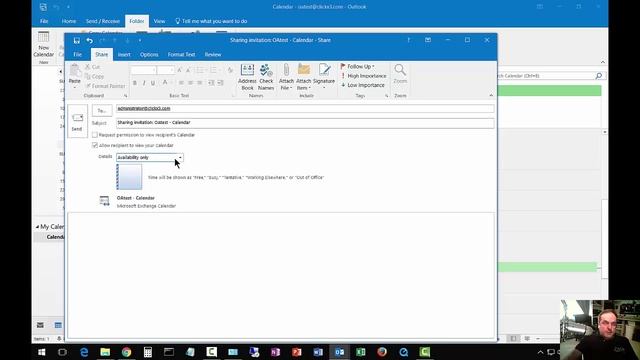 How to share your Outlook 2016 Calendar смотреть онлайн
