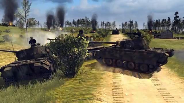 Tank Battles of WW2 | The Battle of Prokhorovka, Kursk 1943 | Call to Arms - Gates of Hell: Ostfron смотреть онлайн