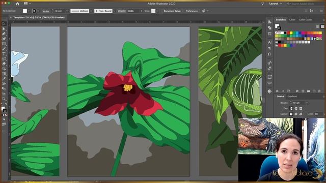 How to Draw in Concepts App for Quilt Design смотреть онлайн