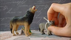 Моя коллекция фигурок диких собак, волков, лис и т.д. (Schleich, Papo, Safari ltd, ELC)