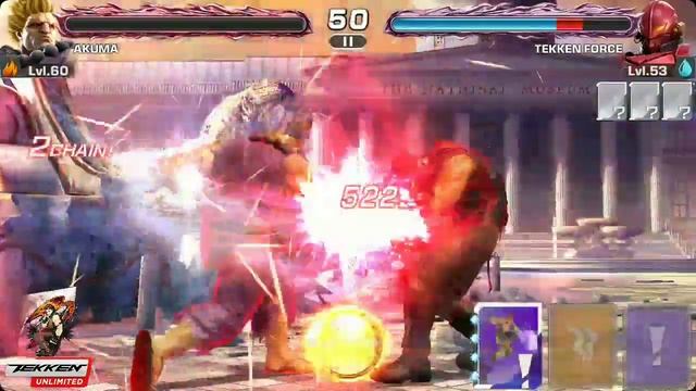 Akuma Gameplay and Combo Showcase - TEKKEN MOBILE - TEKKEN UNLIMITED смотреть онлайн