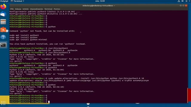 Jak zainstalować Pythona na Linuxie? [PythON: Academy DEMO] смотреть онлайн