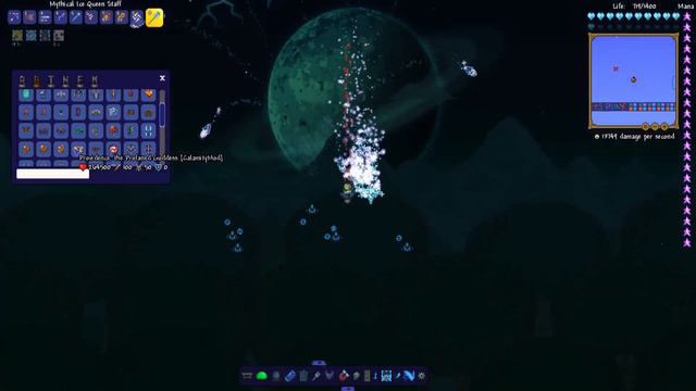 Terraria Terminus + Ancient Seal and crazy buffed Ice Queen Staff смотреть онлайн