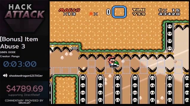 Item Abuse 3 in 7:08 by shadowdragon121TASer - Hack Attack 2019 смотреть онлайн