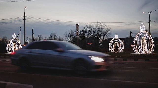 Новогоднее оформление Анапы смотреть онлайн