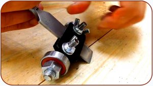 Каретка для заточки стамесок своими руками