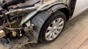 Nissan Teana j32. Влог. 3часть «снятия: фар, бамперов, крыльев,порогов,жабо, трапеция дворников»