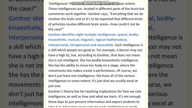 Action 10 Module 6 The Theory of Multiple Intelligences смотреть онлайн