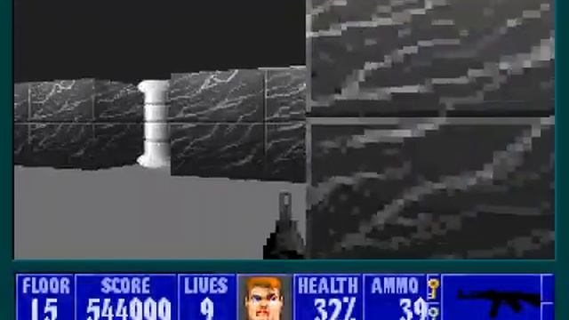 Wolfenstein 3D - (Castle Totenkopf) - Floor 15