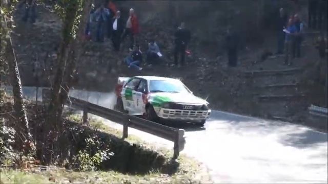 Audi quattro A2 amazing sound rally San Remo storico 2012 смотреть онлайн
