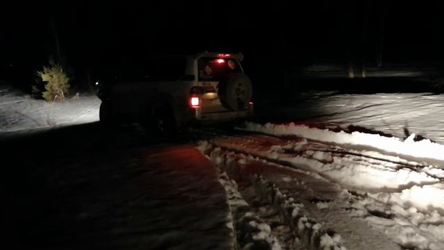 Offroad Live. Ночной выезд к р.Томь через Верхотомку. смотреть онлайн