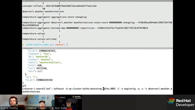 Serverless stream processing of Debezium data change events with Knative | DevNation Tech Talk смотреть онлайн