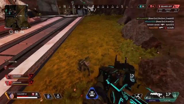 Sentinel gameplay before season 8 drops - Apex Legends смотреть онлайн