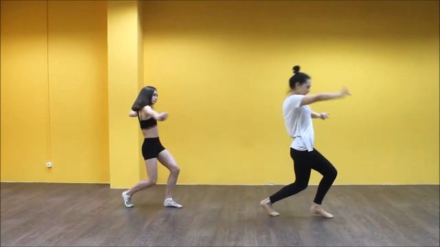 Студия танца "SV Dance" мастер-класс по Contemporary 22/10/17 смотреть онлайн