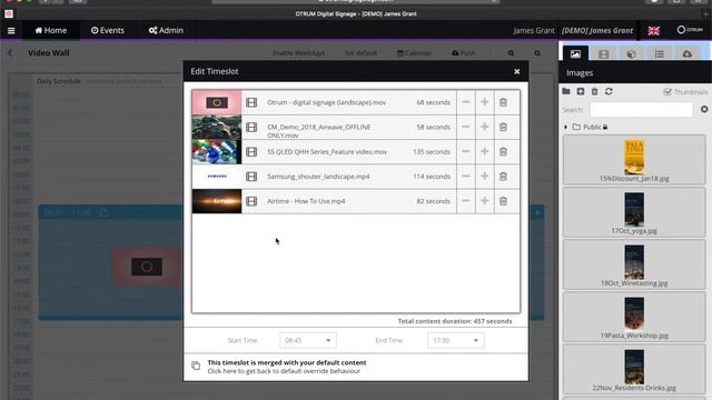 Digital signage content management system - Otrum смотреть онлайн