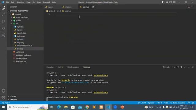React JS Complete Course in Urdu/Hindi | Hello World & make first file # 04 смотреть онлайн
