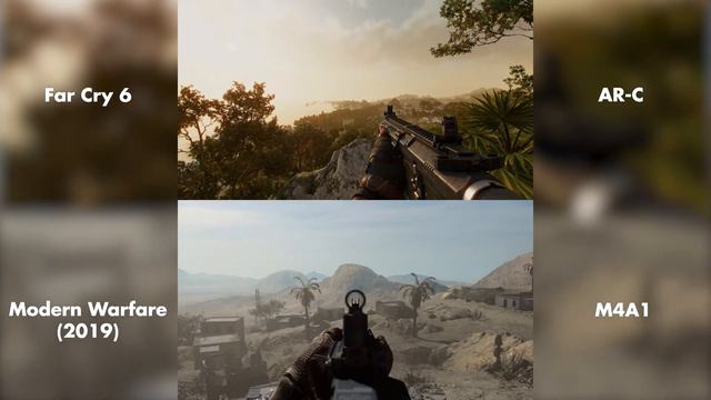 Modern Warfare 2019 vs Far Cry 6 Weapons Comparison смотреть онлайн