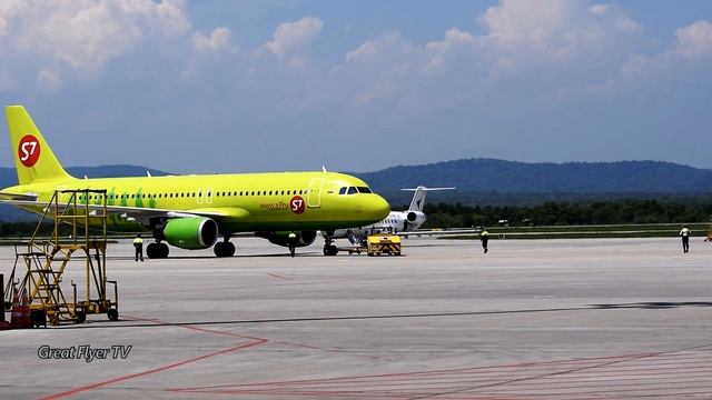 VVO/UHWW Spotting in Vladivostok International Airport / Споттинг Международный аэропорт Владивосто смотреть онлайн