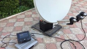 Как настроить спутниковую антенну без прибора. Настройка антенны по тюнеру