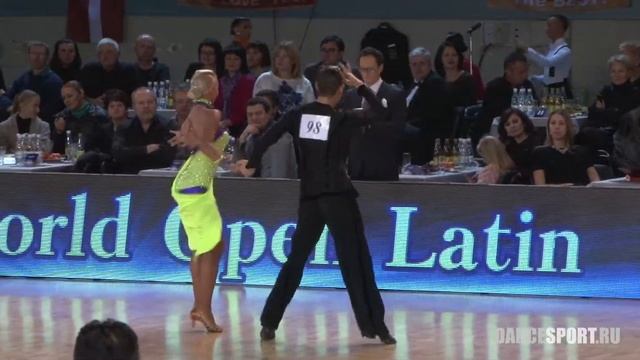 Nikita Tabachkov - Ekaterina Kostochkina, 1/4 Samba смотреть онлайн