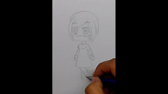 Как нарисовать Gacha life в медицинской маске // How to draw gacha life character // gacha // гача смотреть онлайн