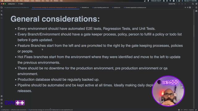 Git branches strategy for environment deployment on web applications смотреть онлайн