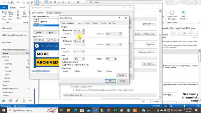 How to Resize Image in Outlook Signature | What Size Should an Outlook Signature Image Be? смотреть онлайн