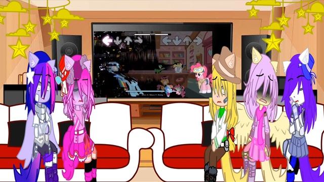 MLP React To My Little Pony Darkness is Magic /FNF MOD/ (Gacha Club) [Desc] смотреть онлайн