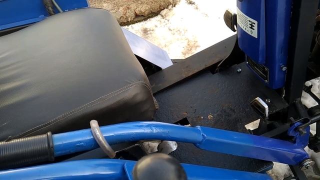 Минитрактор из тежолого мотоблока. Переделка мотоблока модернизация на минитроктор. смотреть онлайн